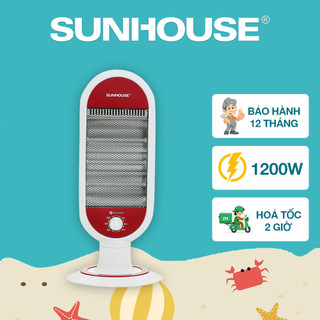 Sưởi điện 3 bóng hồng ngoại SUNHOUSE SHD7022 - Bảo hành 12 tháng