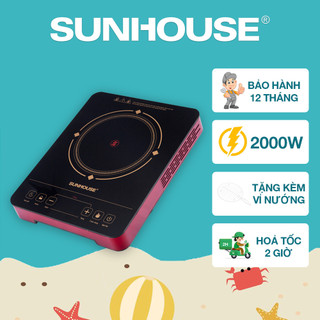 Bếp hồng ngoại cảm ứng SUNHOUSE SHD6014 - Bảo hành 12 tháng