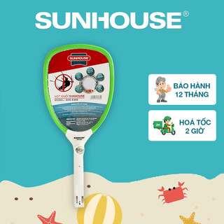 Vợt muỗi SUNHOUSE SHE-E350 - Bảo hành 12 tháng