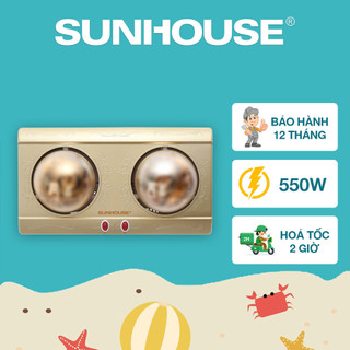 Đèn sưởi phòng tắm SUNHOUSE SHD3812 - Bảo hành 12 tháng