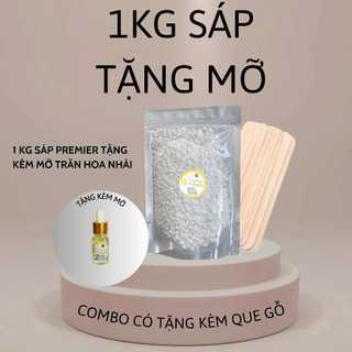 SÁP WAXING PREMIER 1KG TẶNG KÈM SERUM MO TINH CHẤT HOA - NIWAXING - NI CAN THO