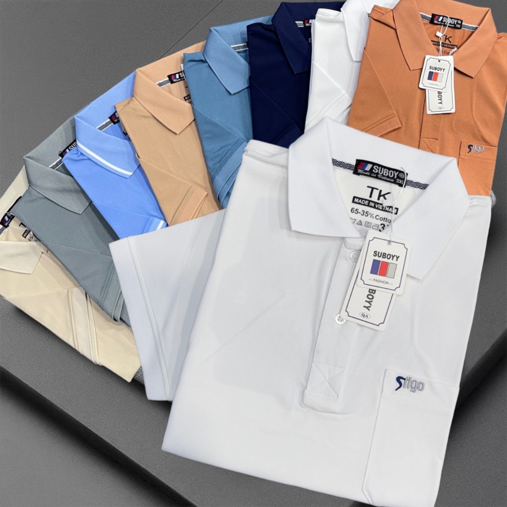 Áo thun nam cổ bẻ PLO Meanswear co giãn 4 chiều - Menswear, Polo