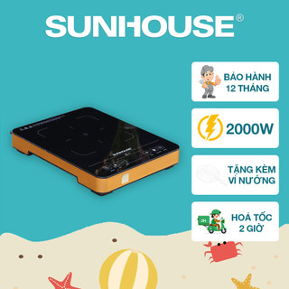 Bếp hồng ngoại cảm ứng SUNHOUSE SHD6015 - Bảo hành 12 tháng