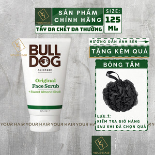 Tẩy da chết cho da thường Bulldog Original Face Scrub - 125ml