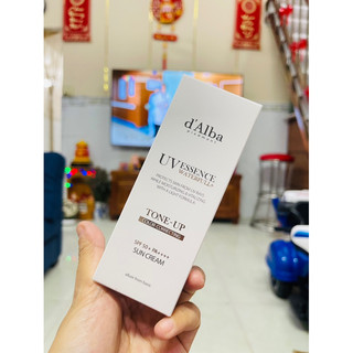 Kem chống nắng d'alba waterfull tone-up sun cream spf50 50ml