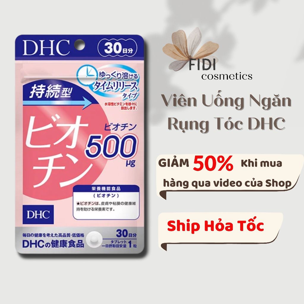 Viên Uống Ngăn Rụng Tóc DHC Biotin 30 Ngày