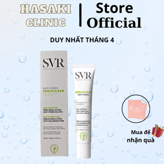  Kem dưỡng da giảm mụn SVR SEBIACLEAR Mat + Pores Kem dưỡng ẩm thu nhỏ lỗ chân lông, điều tiết bã nhờn
