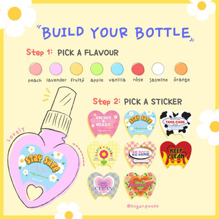 [SUGAR PUNK] NƯỚC RỬA TAY KHÔ // HEART-SHAPED HAND SANITIZER