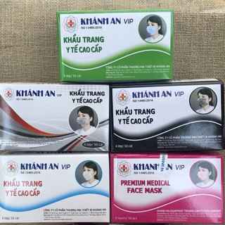 Hộp khẩu trang VIP Khánh An hộp 50 chiếc
