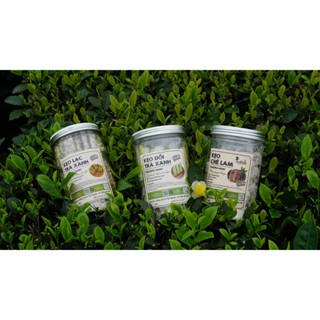 Lạc Yến Trà - Combo Kẹo lạc, kẹo dồi, chè lam trà xanh matcha vị ngọt thanh
