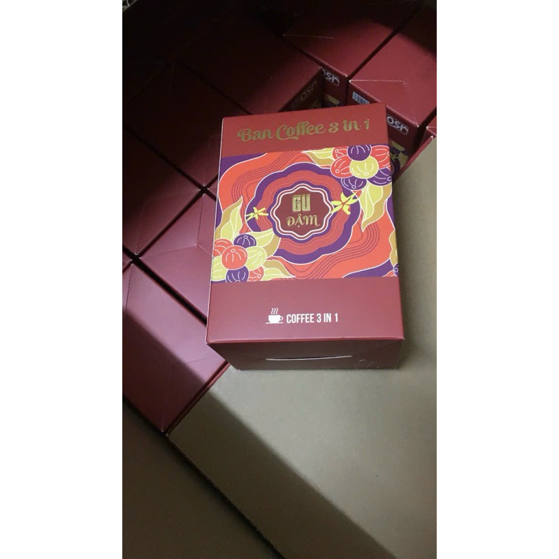 Ban Cofee 3 in 1- GU Đậm mẫu hot đẹp,giá mềm lên set quà max đẹp