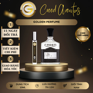 Nước hoa nam Creed Aventus quyền lực , hấp dẫn ,nam tính chiết 10ml - Golden_official