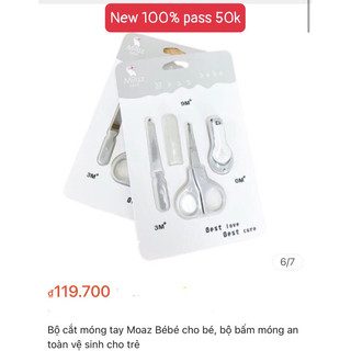 Bộ bấm móng moaz
