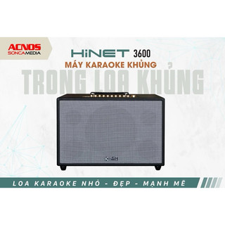 Loa karaoke xách tay cao cấp acnos hinet 3600 new 2024