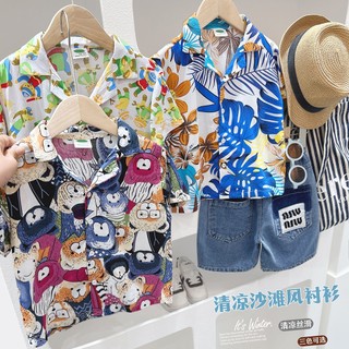 áo sơ mi bé trai - dài tay ST42 Size 110-140 15-30K kg thời trang trẻ em hàng quảng châu