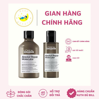 Dầu gội xả serum Loreal Professionnel phục hồi tóc hư tổn Absolut Repair 100ml 75ml - BILL US