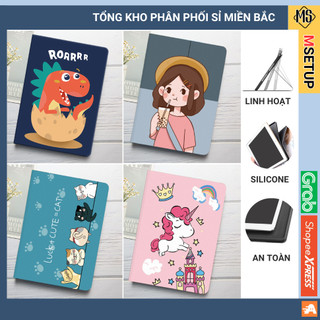 [VIỀN SILICONE] Bao Da Ipad, Ốp Ipad Hoạt Hình (P9)