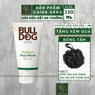 Sữa rửa mặt cho da thường Bulldog Original Face Wash 150ml