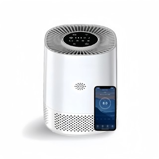 Máy lọc không khí diệt khuẩn Air Purifier Cảm ứng Lõi lọc Hepa Lọc sạch bụi mịn mùi khói