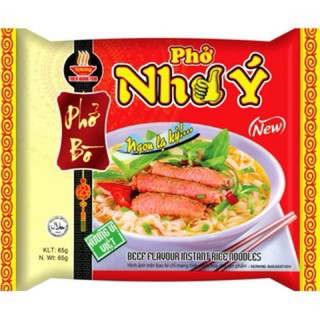 Combo 5 gói phở bò như ý gói 60g