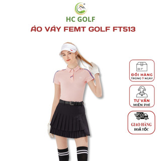 Áo Váy Golf Nữ FEMT GOLF FT513 Siêu Mát & Nhanh Khô, Chất Liệu Cao Cấp Mẫu Mới Nhất Hè 2024 - HC GOLF