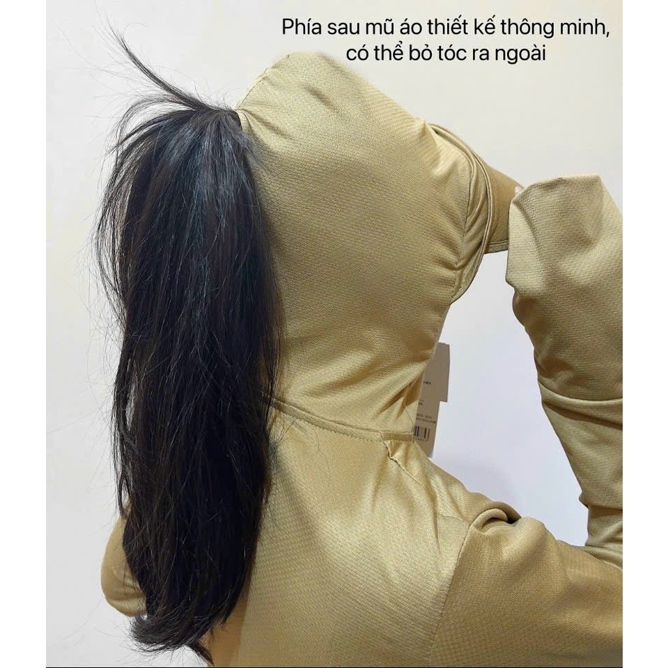 [38-80kg] Áo chống nắng nữ 2 lớp vải kim cương thoáng mát hàng loại 1 thiết kế che trán,vành mũ chống nắng,co giãn 4c | BigBuy360 - bigbuy360.vn