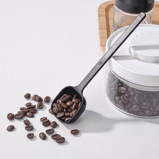 Thìa cà phê định lượng 10 gram muỗng đong đen múc bột cafe thìa nhựa đo hạt cà phê