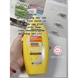 DƯỠNG THỂ GARNIER BODY BRIGHT COMPLETE 400ML