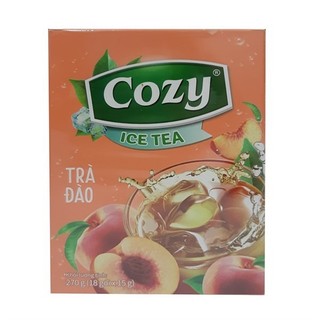 Trà đào cozy hoà tan cozy ice tea