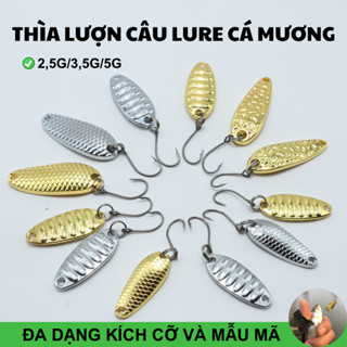 Mồi Thìa Lượn Spoon chuyên câu lure cá suối, cá mương, rô phi,...