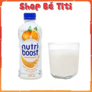 Nước uống Sữa Trái Cây Siêu Quả Nutifood – Hương Cam/ Dâu - NUTIFOOD - YOOSOOO MALL shop bé titi