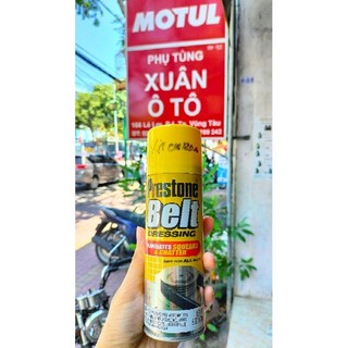 Chai xịt dây curoa Prestone Belt Dressing Eliminates Squeaks & Chatter 170g