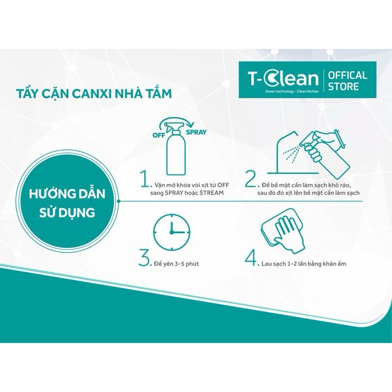 Hộp oxy viên tclean tẩy, làm sạch vết ố bề mặt vải, kim loại, nhựa