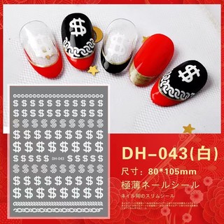 Sticker & Decal dán móng tay đô nail