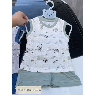 Uala Bộ Cộc Tay Ba Lỗ Modal 12-24m