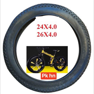 LỐP SĂM VỎ RUỘT XE ĐẠP BÁNH BÉO 20x4.0  24X4.0 26X4.0 chính hãng siêu bền chống đinh!