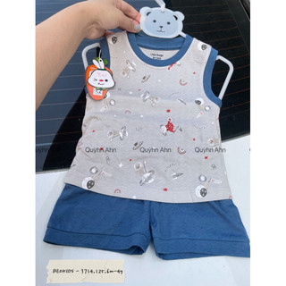 Uala Bộ Cộc Tay Ba Lỗ Modal 12-24m