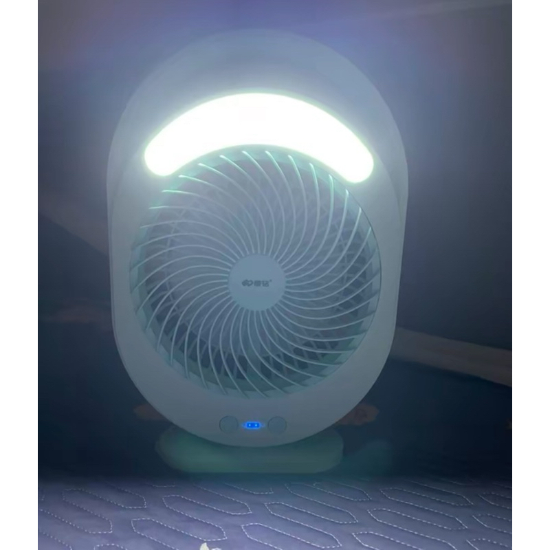 Quạt Sạc Tích Điện Kèm Đèn LED☘️FREESHIP☘️ , 3 chế độ gió đèn led tiện và lợi dùng khi mất điện vừa mát vừa chiếu sáng | BigBuy360 - bigbuy360.vn