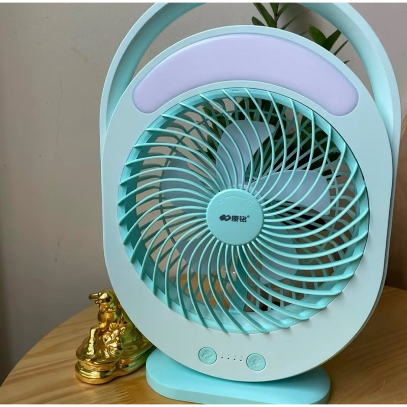 Quạt Sạc Tích Điện Kèm Đèn LED☘️FREESHIP☘️ , 3 chế độ gió đèn led tiện và lợi dùng khi mất điện vừa mát vừa chiếu sáng | BigBuy360 - bigbuy360.vn