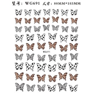 Sticker & Decal dán móng tay trứng cút vân nail