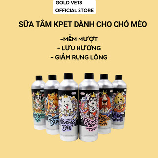 Sữa tắm kpet cho chó mèo thú cưng 500ml | sữa tắm nước hoa cho chó mèo k pet