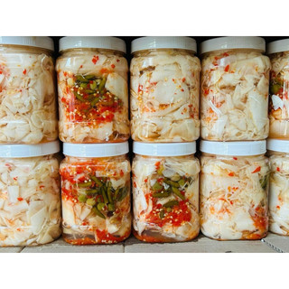 Măng chua ngâm tỏi ớt mắc mật hủ 1kg