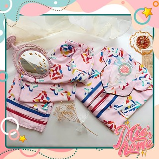 Đồ bộ nữ mặc nhà ngủ pijama lụa Mango-latin-satin-Mie