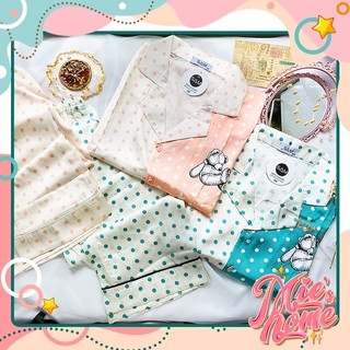 Đồ bộ nữ mặc nhà ngủ pijama lụa Mango-latin-satin-Mie