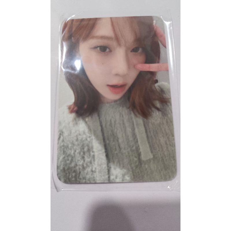 thẻ ảnh photocard aespa official winter drama album pob withmuu chính hãng