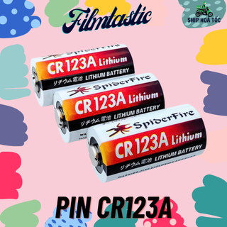 Pin CR123A SpiderFire 3V dung lượng cao (3V 1200mAh)