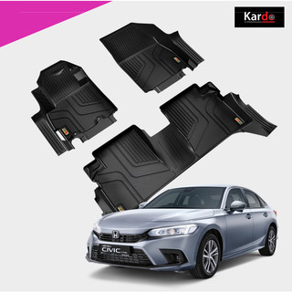 Thảm lót sàn xe honda civic - kardo phiên bản tràn viền