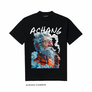 Áo Thun Unisex Old Man 100% Cotton  Achang Local Brand Chính Hãng