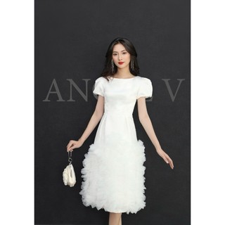 Đầm trắng tiểu thư cao cấp - Angel V