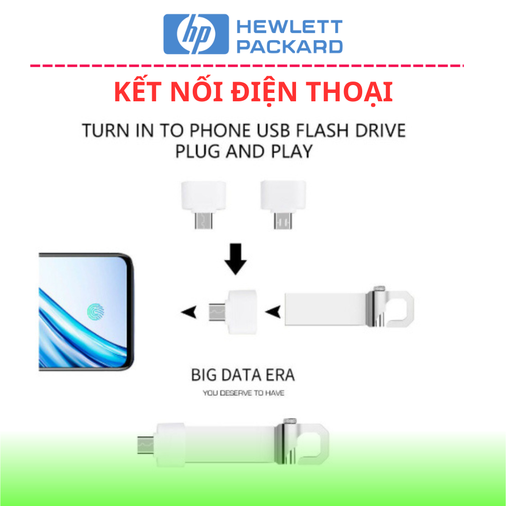 USB 2TB HP thiết kế nhỏ gọn vỏ inox , USB HP chống nước , USB 3.0 tốc độ upto 150 MB/s chính hãng màu bạc bảo hành 1 năm | BigBuy360 - bigbuy360.vn